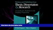 Enjoyed Read Writing and Publishing Your Thesis, Dissertation, and Research: A Guide for Students