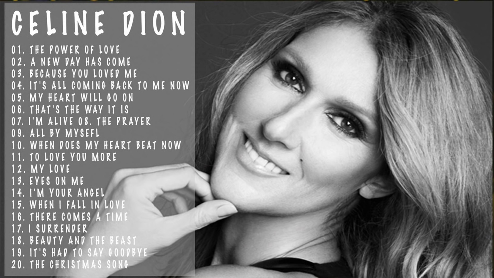 Celine Dion Greatest Hits Full Album 2015 30 Biggest Songs Of Celine Dion Video Dailymotion