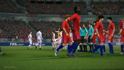 [피파온라인 3] 국가대표 A매치 경기 대한민국 VS 스페인 (대한민국의 완승)
