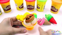 Play Doh Ice Cream Popsicles Cupcakes Cones Creative Fun p4