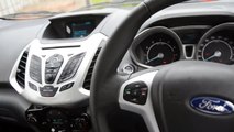 Ford EcoSport SUV Car Internal Design, Dashboard, Speakers & Leg part3