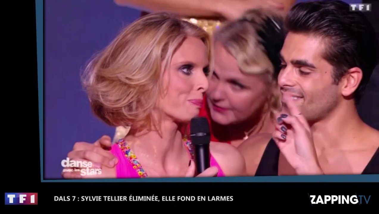 DALS 7 : Sylvie Tellier éliminée face à Julien Lepers, elle fond en larmes