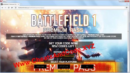 How to Get Battlefield 1 Premium Pass DLC Code Free Australia