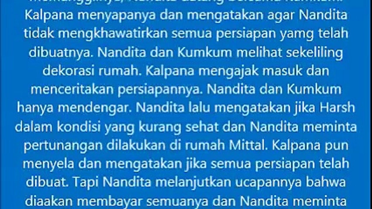 Sinopsis PUTRI BIRU Episode 36 Tayang Kamis 8 September 2016