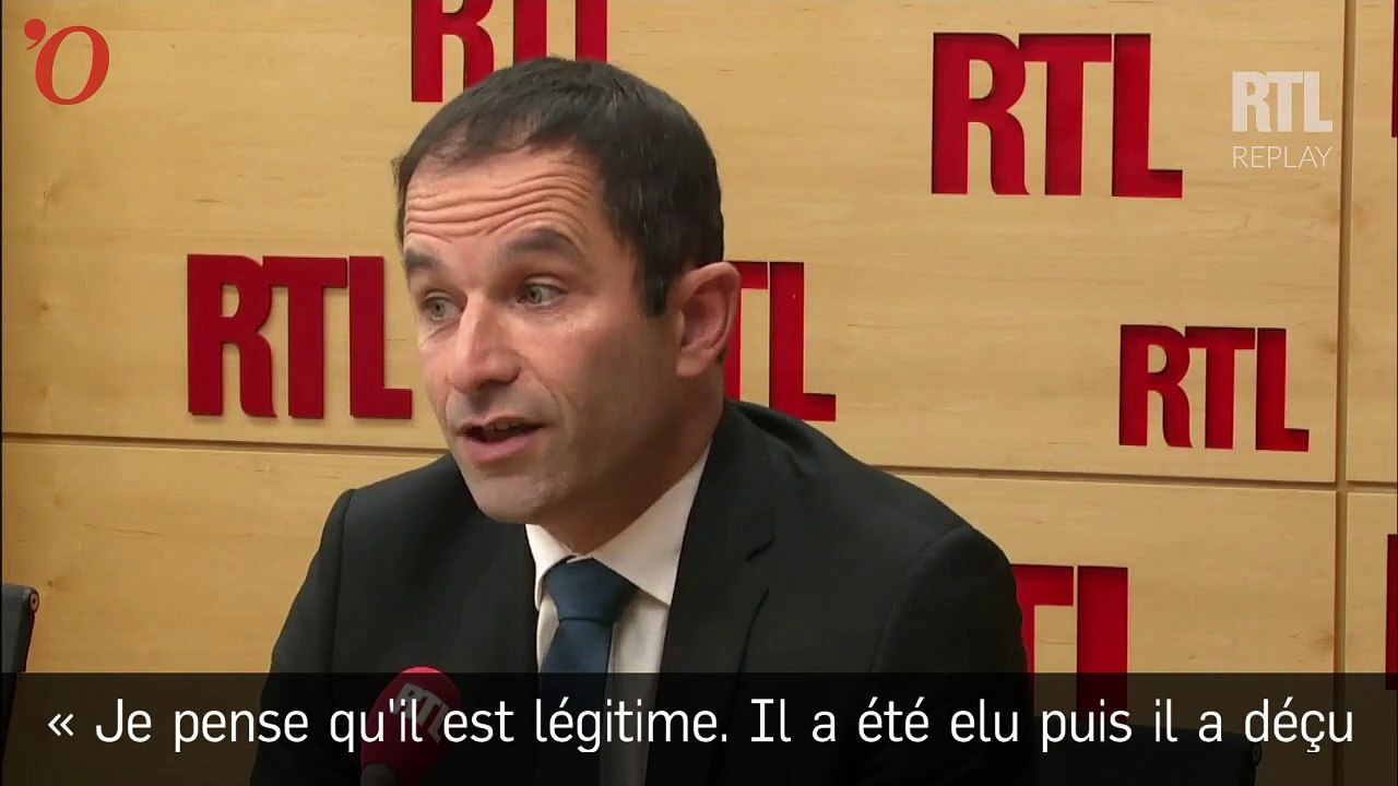 Pour Benoît Hamon, Manuel Valls est le « clone " de François Hollande
