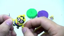 Kinner Play doh Surprise Eggs Minions Frozen Fun Characters Peppa Pig Videos New part3