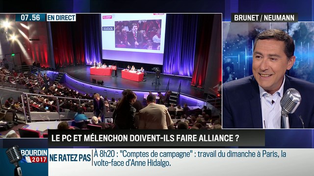 Brunet & Neumann : Le parti communiste et Jean-Luc Mélenchon doivent-ils faire alliance ? - 07/11