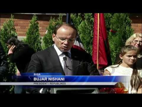 Shtatorja e Nënë Terezës vendoset në Bruklin, Nishani: Shqiptarët krenarë