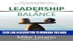 Ebook Leadership in Balance: THE FULCRUM-CENTRIC PLAN for Emerging and High Potential Leaders Free