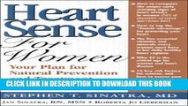 Ebook Heartsense for Women: Your Plan for Natural Prevention and Treatment Free Read