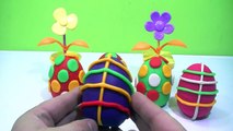 GAMES 2016 SURPRISE EGGS!!! - Play-doh peppa pig español kinder surprise eggs toys part1