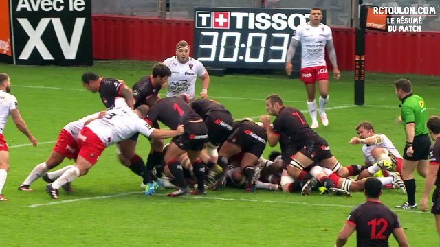 Résumé Lyon-Toulon - TOP14 J10