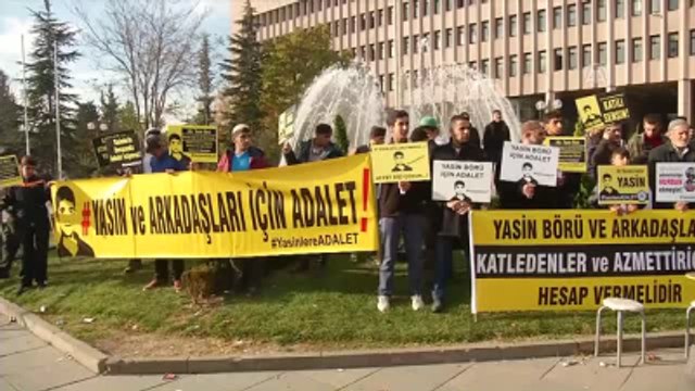 Yasin Börü Davası Nedeniyle AK Parti Kadın Kolları Adliye Önünde Açıklama Yaptı