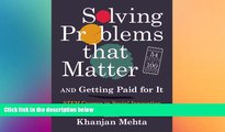 Enjoyed Read Solving Problems that Matter (and Getting Paid for It)
