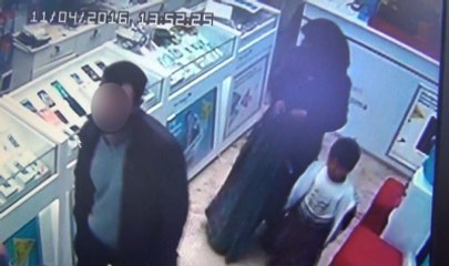 Peçeli Tırnakçı Kameraya Yakalandı