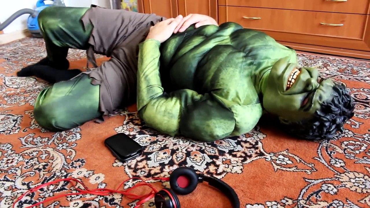 Hulk Gets Sick Needs Shot Prank Videos Superheroes in Real Life Play Doh Animation Spiderman
