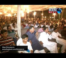 ALI QAZI SAHIB Program of Sindh Literature Festival   - 6th November 2016