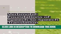 [PDF] FREE Verbmobil: Foundations of Speech-to-Speech Translation (Artificial Intelligence)