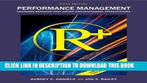 [PDF] Performance Management: Changing Behavior that Drives Organizational Effectiveness Full Online