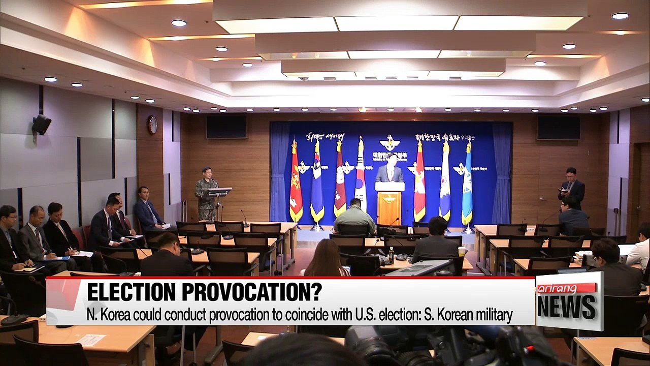 N. Korea could conduct provocation to coincide with U.S. election: S. Korean military