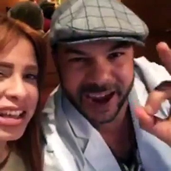 مريم بن مولاهم ومحمد علي النهدي في الفيديو الحدث ههههههه