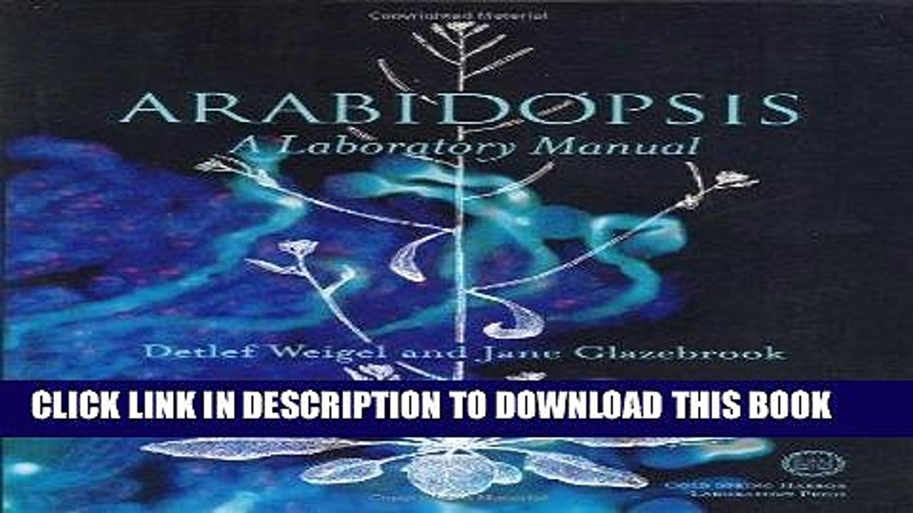 [PDF] Arabidopsis: A Laboratory Manual Full Collection