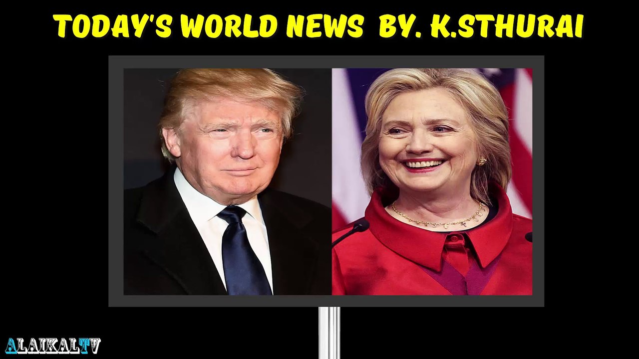 Today's World News. 07.11.16 - By. K.S.Thurai