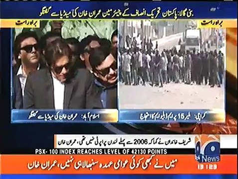 See the reaction of Imran Khan when Journalist asked him about Reham Khan