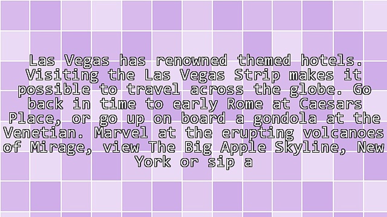 Places You Should Visit While in Las Vegas