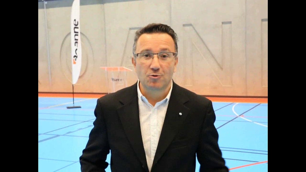 Inauguration Gymnase Boulevard de Belgique Roanne