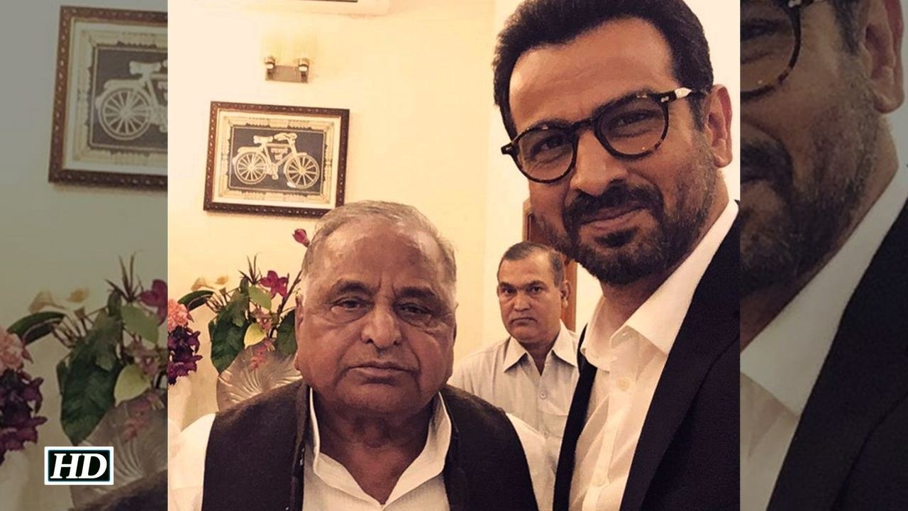 SP Supremo Mulayam Singh Yadav meets ‘Dongri Ka Raja’