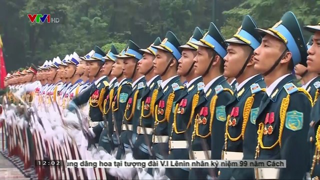 Chủ tịch nước Trần Đại Quang tiếp Tổng thống Ireland thăm cấp nhà nước Việt Nam