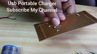 How to make USB portable Charger