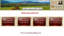 Homes in Evergreen Colorado