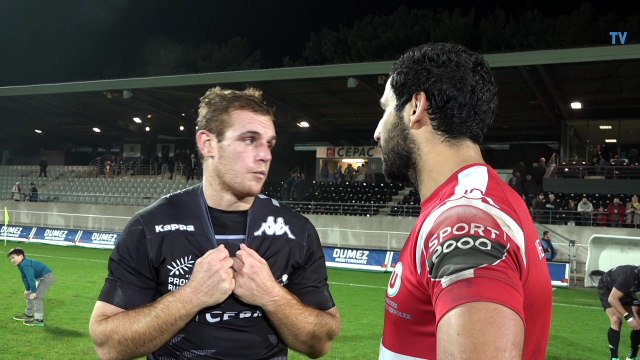 Charles Brousse après Provence Rugby / Chambéry