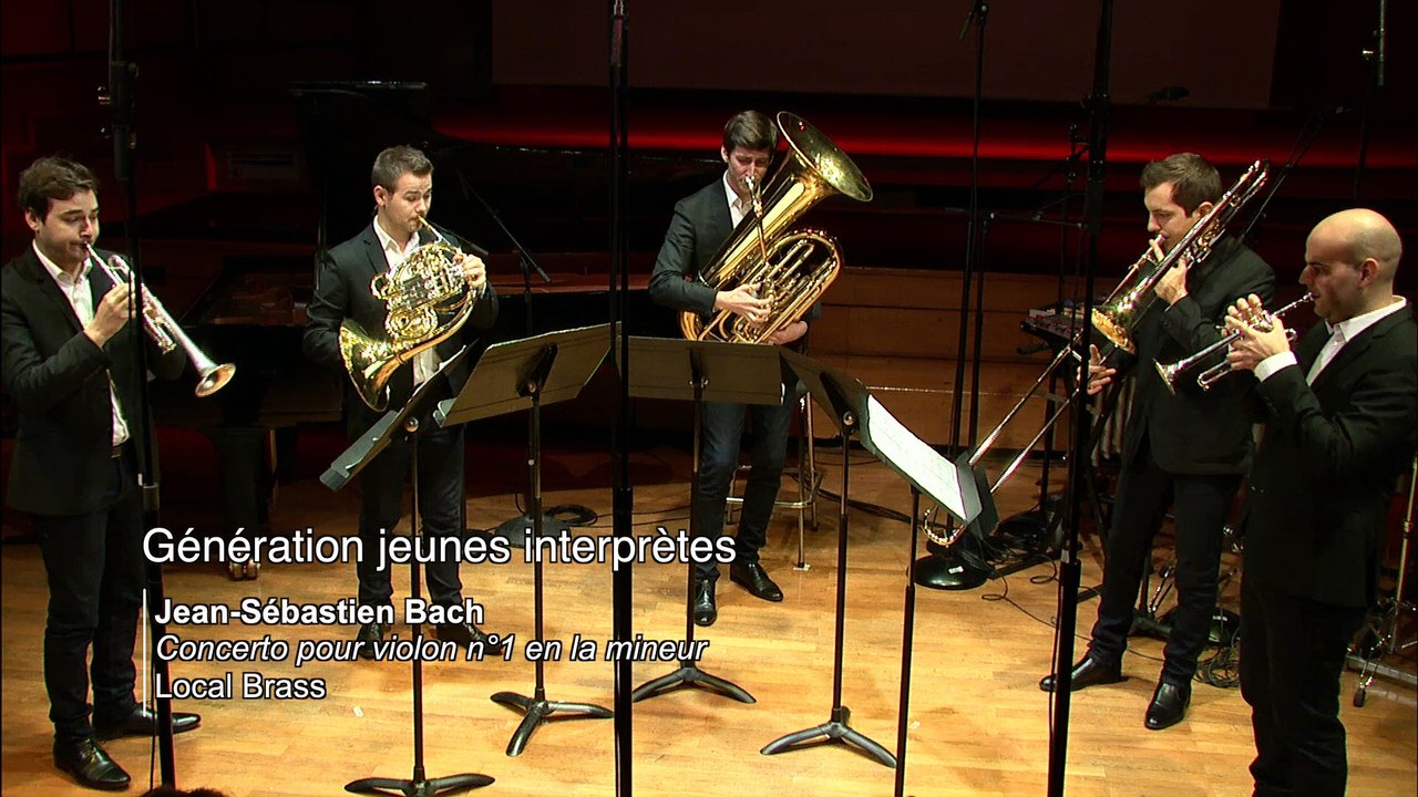Bach : Concerto pour violon n° 1 en la mineur par Local Brass