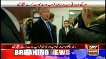 US Presidential candidate Donald Trump casts vote