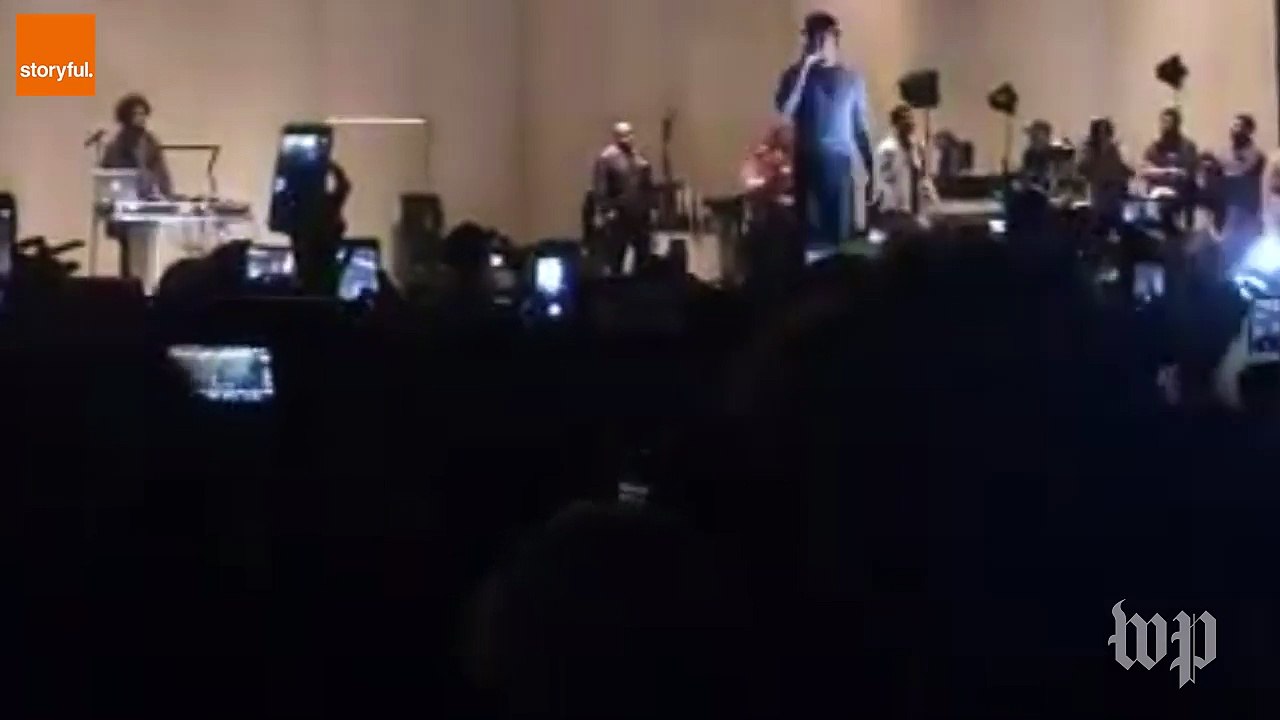 Chance the Rapper leads massive nonpartisan parade to the polls