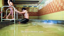 Piquer une tête dans une piscine remplie de bière c'est possible dans cette brasserie insolite