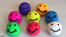 Play and Learn Colours with Play Dough Smiley Face Molds Fun & Creative for Kids