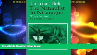 Big Deals  The Naturalist in Nicaragua  Full Read Best Seller
