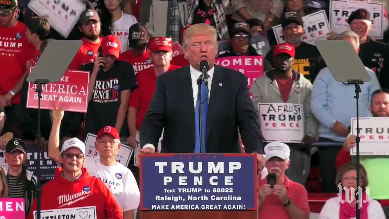 Trump says he gets bigger crowds than Clinton, Beyoncé and Jay Z