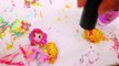 100 LAYERS Coats of Nail Polish On SHOPKINS + My Little Pony Now BIG SHOPKINS Happy Kids Challenge