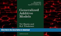 Read books  Generalized Additive Models (Chapman   Hall/CRC Monographs on Statistics   Applied