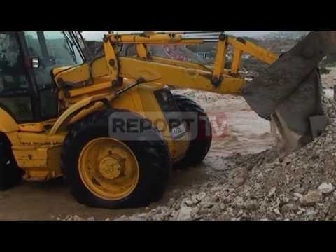 Report TV - Moti i keq, përmbyten rrugët në Gjirokastër dhe Kukës
