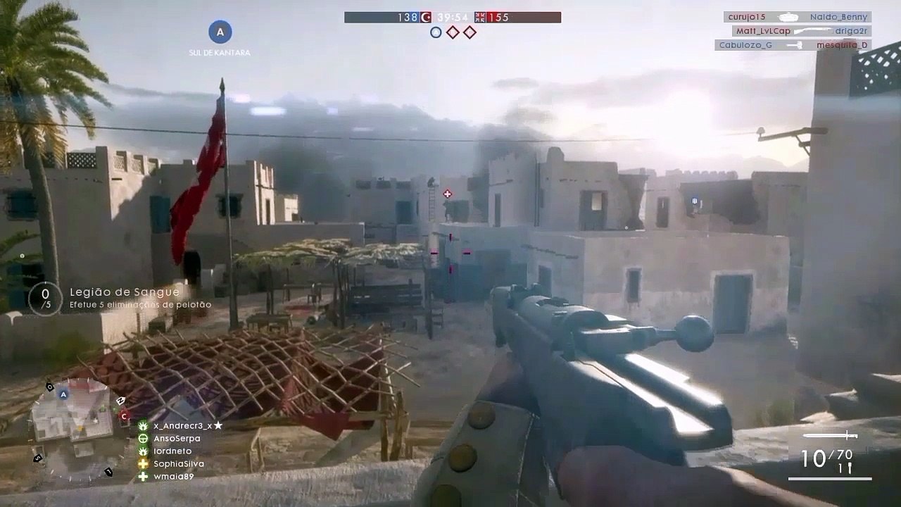 Alex Hunter assistindo Bf1 / Alex Hunter watching bf1