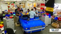Ils réalisent une Ford Mustang 1964 en LEGO ten taille réelle