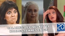 Les inégalités salariales hommes-femmes en chiffres et en GIF