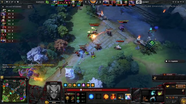Secret vs FlipSide Grand Final Dota Pit 2016 EU Highlights Dota 2_3