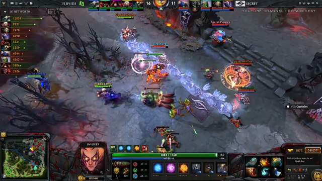 Secret vs FlipSide Grand Final Dota Pit 2016 EU Highlights Dota 2_15